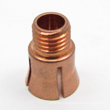 Customized threaded brass cotter pin